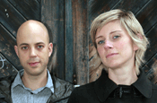 Ben Tollett and Emer Stamp...new creative directors at Adam & Eve