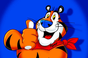 Tony the Tiger...cartoon characters in Which? firing line