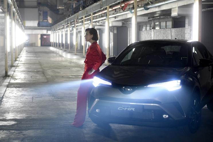 Toyota created The Night That Flows experience at Printworks London