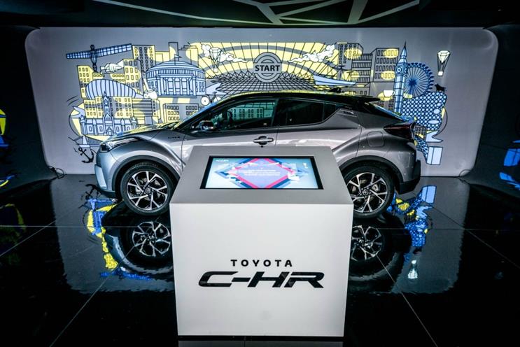 Toyota brings immersive pop-up to London's South Bank