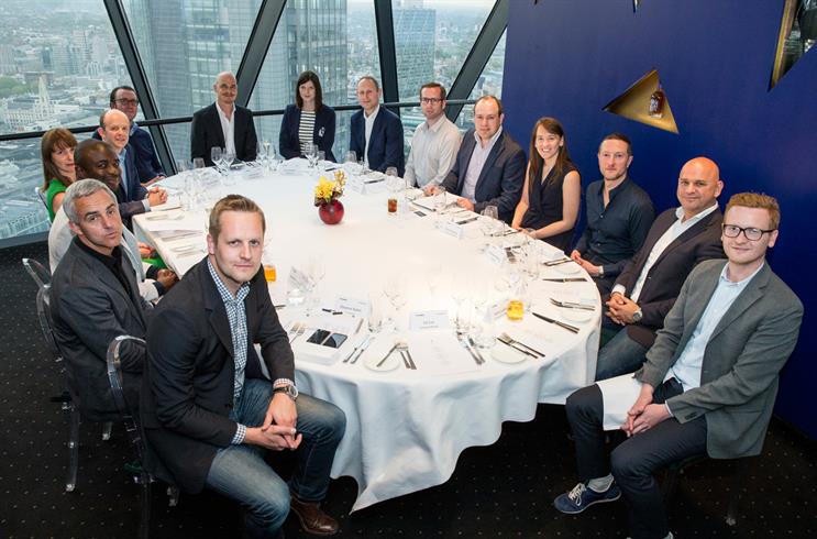 Clockwise from front: Ed Cox, Matthew Davies, Hilary Umeh, Clare Chapman, Iain Jacob, Thomas Laranjo, Sacha Berlik, Fern Potter, Dan Clays, Adam Ray, Gideon Spanier, Chloe Hawking, Richard Morris, Jonnie Byrne, Nick Cudahy