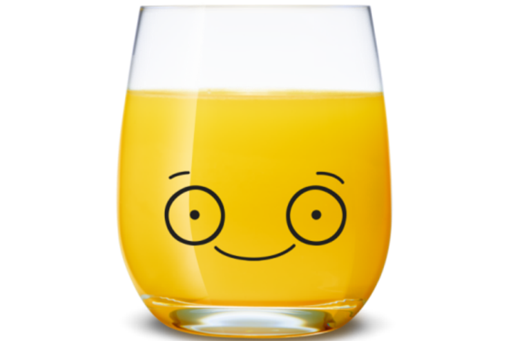Tropicana's Little Glass character will interact with consumers via a digital billboard