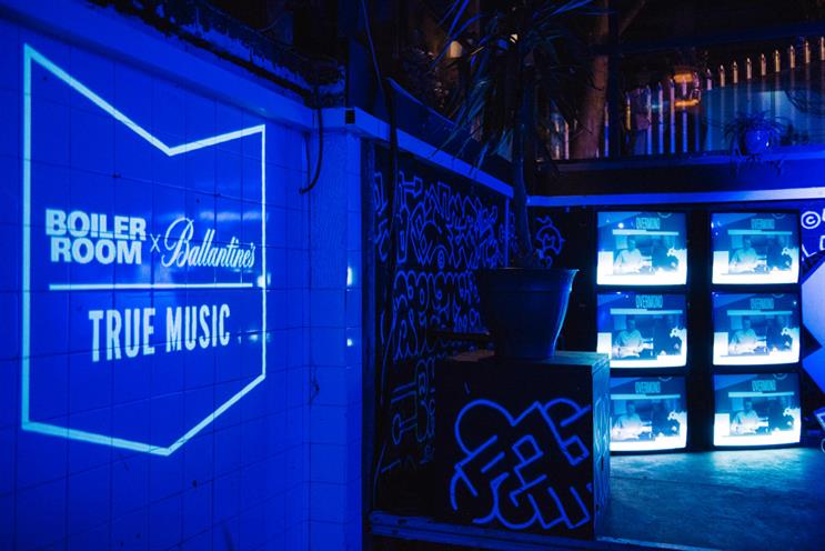 Ballantine's launches music tour in partnership with Boiler Room