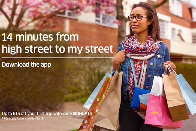 Uber: launched first major UK ad campaign this month