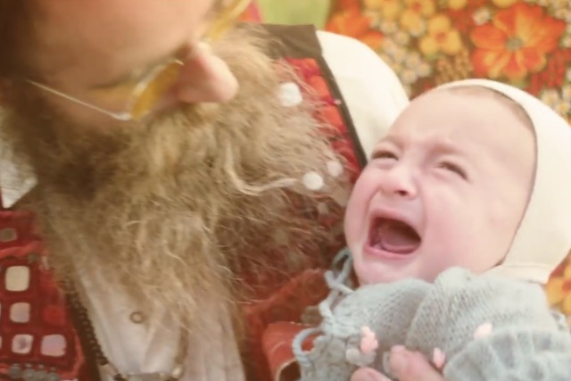 Wilkinson Sword: promotes the clean shaven look in quirky ad