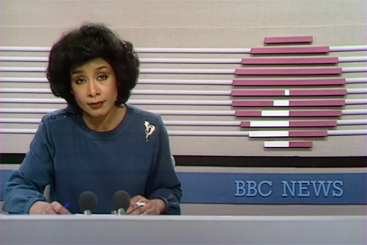 Moira Stewart: one of the BBC's newsreaders from through the ages who feature in the film 