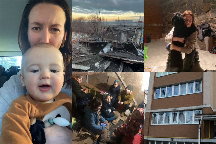 Each Havas employee captures a day in the life of a country at war