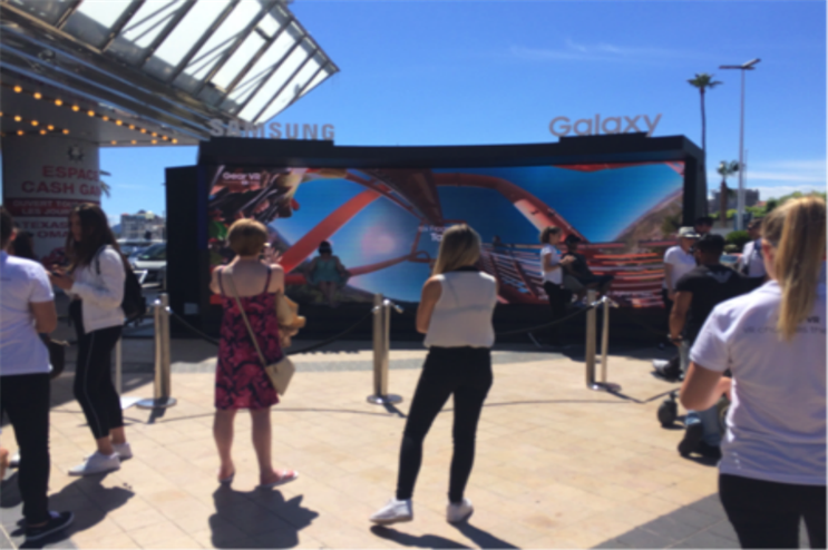 Cannes Lions Festival of Creativity: Samsung virtual reality 