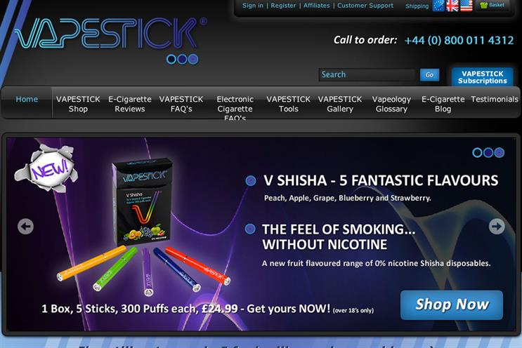 Vapestick: hands media task to Arena