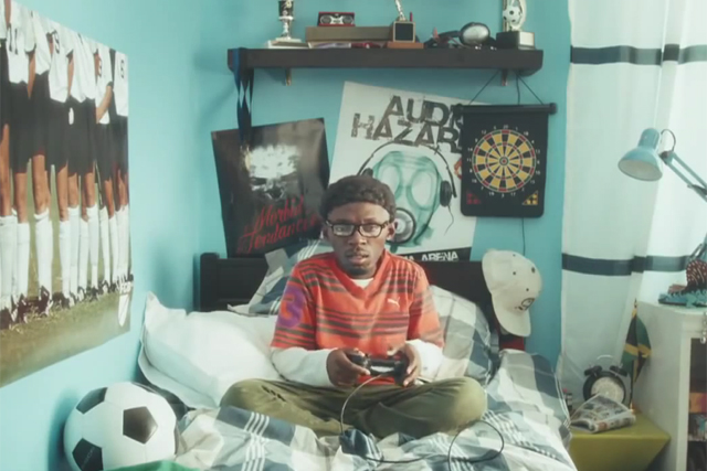 Virgin Media: ad stars a "family" of Usain Bolts