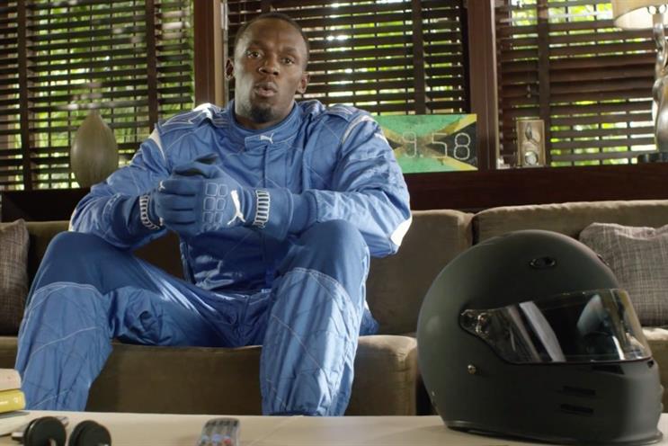 Usain Bolt takes to YouTube to offer a 'fan boost' to competitors in this weekend's London ePrix