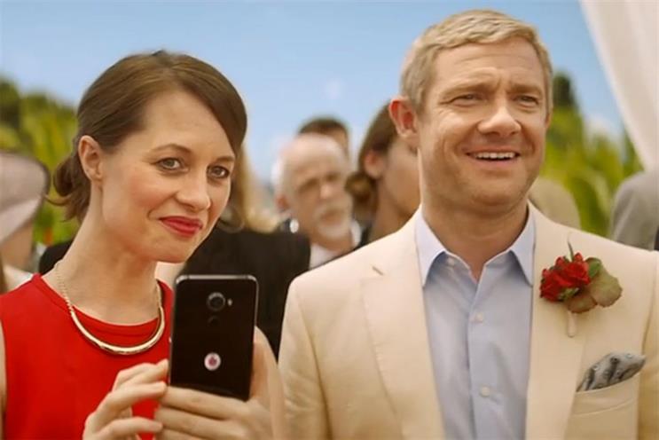 Vodafone: latest campaign stars Martin Freeman