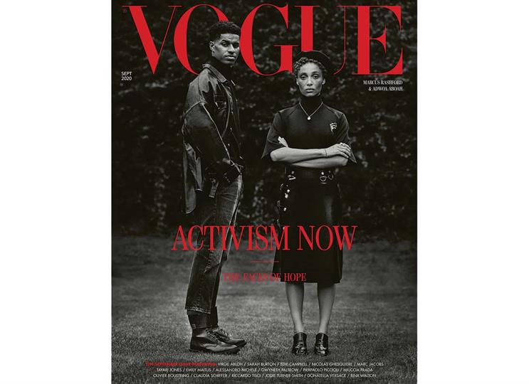 Vogue: Misan Harriman became the first black photographer to shoot a cover of British Vogue in the magazine's 104-year history