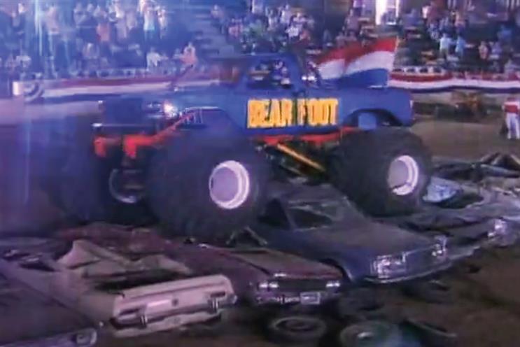 History of advertising: No 154: Volvo's Bear Foot monster truck