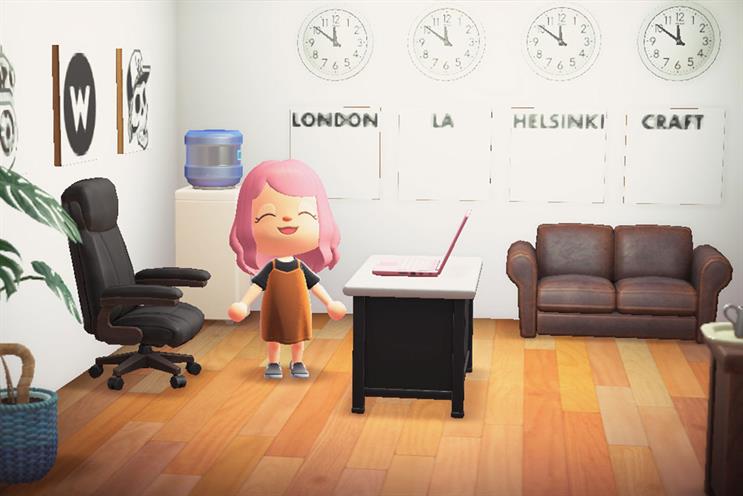 Waste: replica of its office appears in game