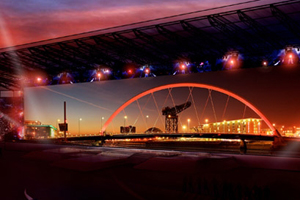 How the stage will look for the Glasgow 2014 opening ceremony