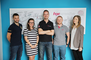 Sophie Parkinson (right) joins HGA's events team