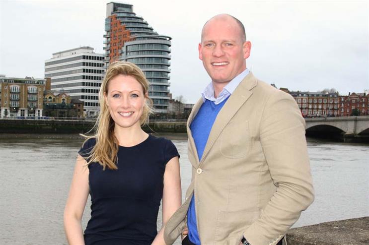 Sarah-Jane Benham and Tom Eatenton of Kru Live and Kru Talent