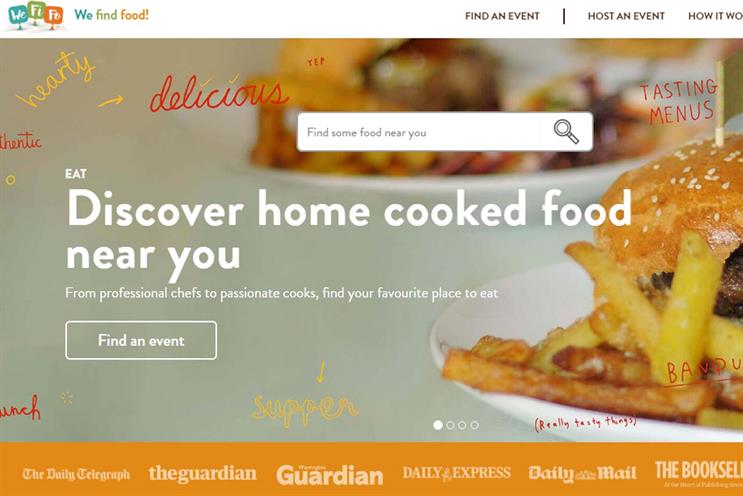 WeFiFo: connects supper club hosts with hungry diners