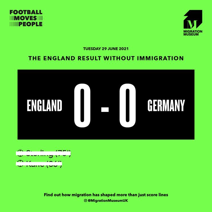Migration Museum: celebrating the vital contribution of immigrants to the England football team