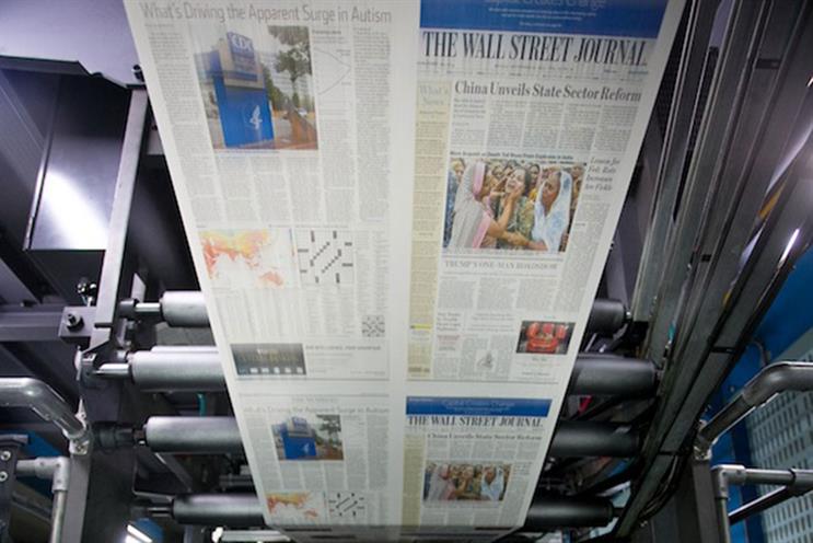 Wall Street Journal goes back to broadsheet in Europe and Asia