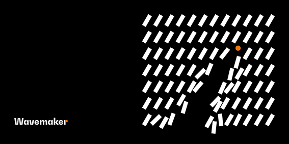 Wavemaker: rebrand adds orange dot to name