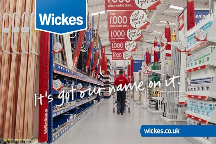 Wickes: aims to expand share of the DIY market
