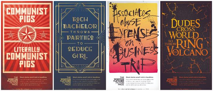 The next great fiction writer from advertising? Meet this year's Winston Fletcher winner