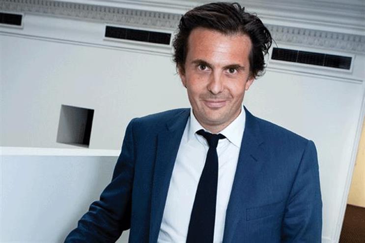 Yannick Bolloré: the chairman and chief executive of the Havas Group