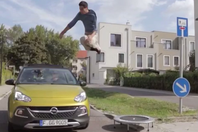 With an Opel there are no need for doors