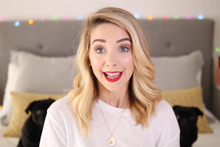 Brands' links with influencers (such as Zoella, above) are under scrutiny