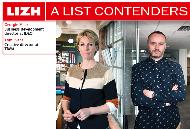 A List Contenders: Georgie Mack and Tom Evans