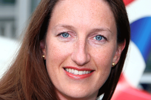 British Airways head of brand and marketing Abi Comber