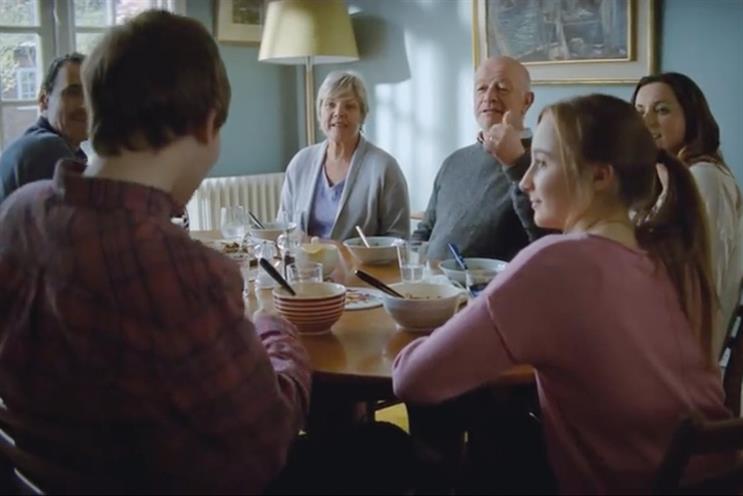 Alzheimer's Society: previously used two media agencies