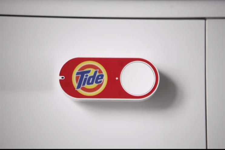 Amazon Dash: customers can order grocery at the touch of a button