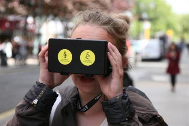 Amnesty International: uses VR headsets to bring war-torn Syria closer