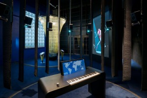 Google commissioned three pieces for the exhibition