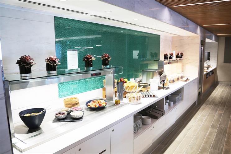 The new Arrivals Lounge