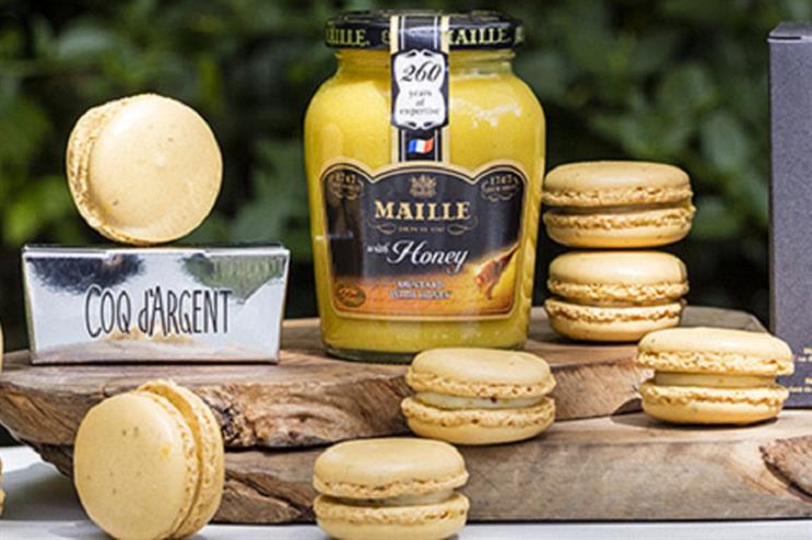 Maille and Coq d鈥橝rgent have made the first mustard macaron