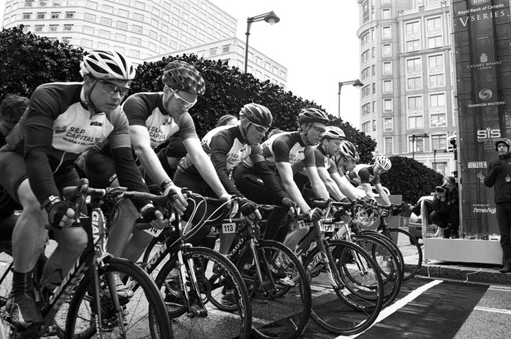 Twenty corporate teams will swap their business suits for lycra for the race