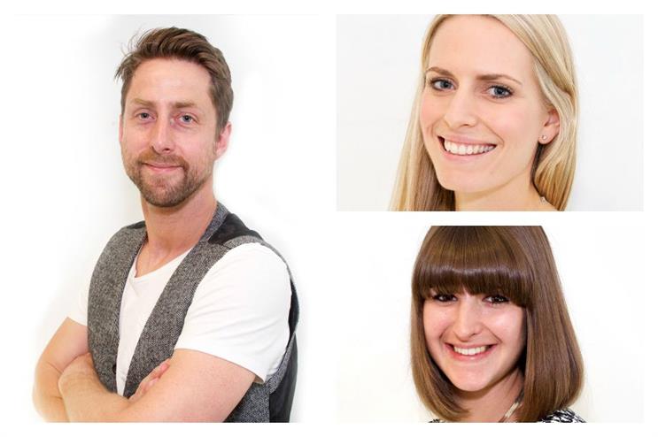 Matt Connors-Jones (left) joins alongside Alex Parsons (top) and Pippa Hancock