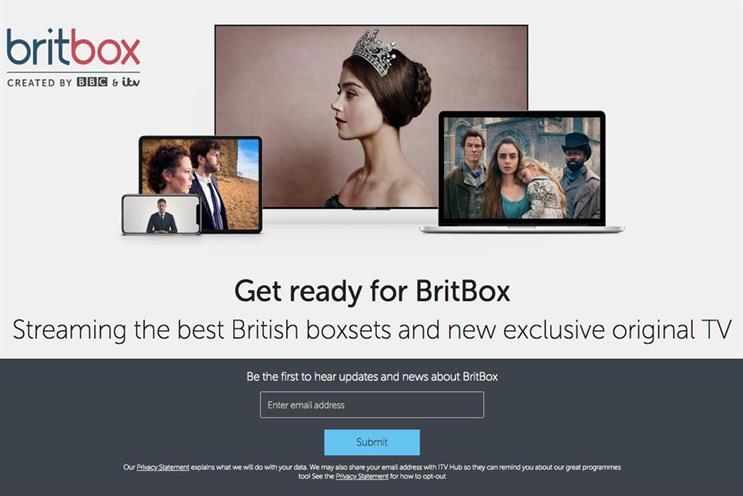 BritBox: will feature past, current and new content from ITV and BBC