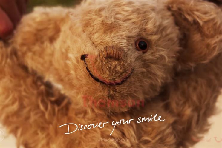 Thomson: bear helps travel brand to top spot