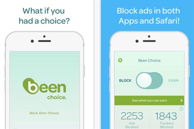 Been Choice: not only blocks ads in mobile apps, but will pay you to watch other ads
