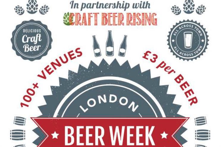 Guinness to activate sponsorship of London Beer Week