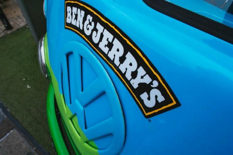 Ben & Jerry's on the road with iconic VW camper van