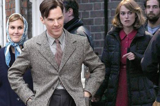 Benedict Cumberbatch in The Imitation Game