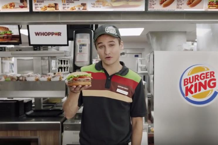 Burger King: now works with 360i Europe