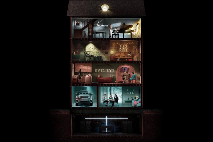 Amazon Studios: guests can explore six floors inside a virtual house