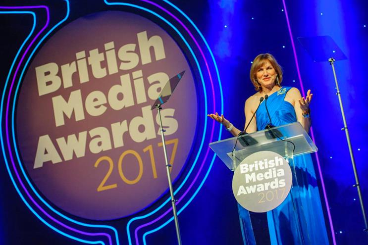 British Media Awards: hosted by BBC presenter Fiona Bruce last year